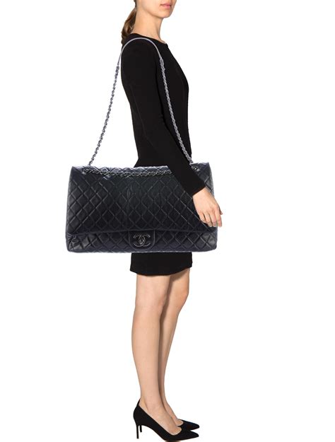 chanel xxl airline classic flap bag replica|chanel classic flap new mini.